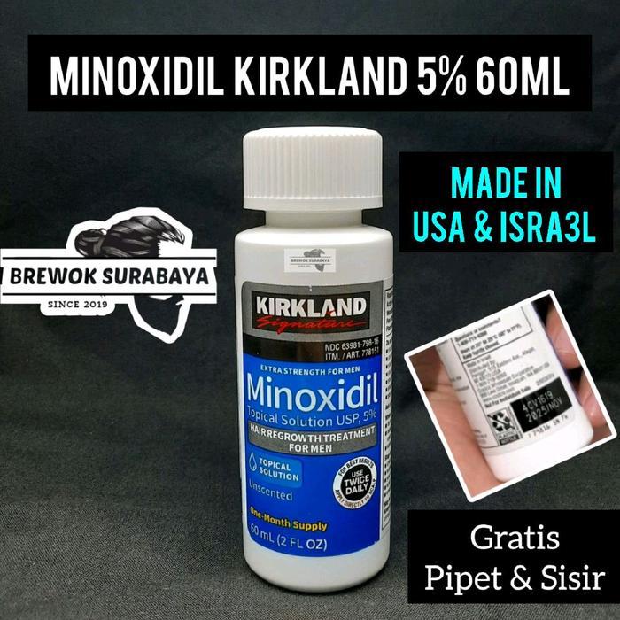 Minox 5% Penumbuh Brewok Rambut Original