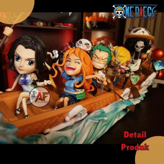 LIMITED ITEM  LARGE SIZE Action Figure One Piece Mugiwara Crew on Dragon Boat Festival LB Studio