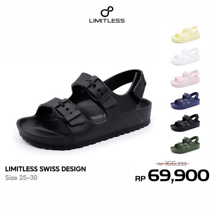 TERLARIS l Gunung Anak Selop Birken Terbaru Sendal Anak Cowok Cewek Unisex Kaki Fashion READY STOCK