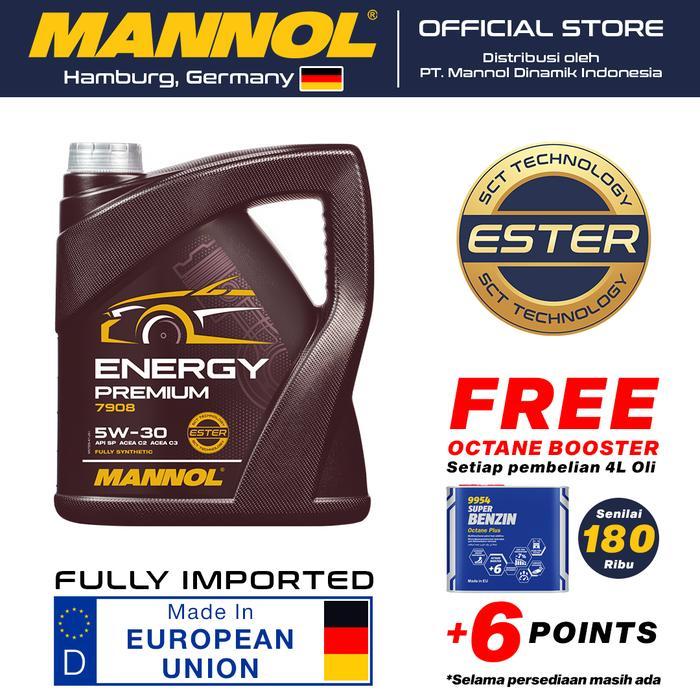 Oli Mobil Mannol 7908 - Energy Premium 5W-30