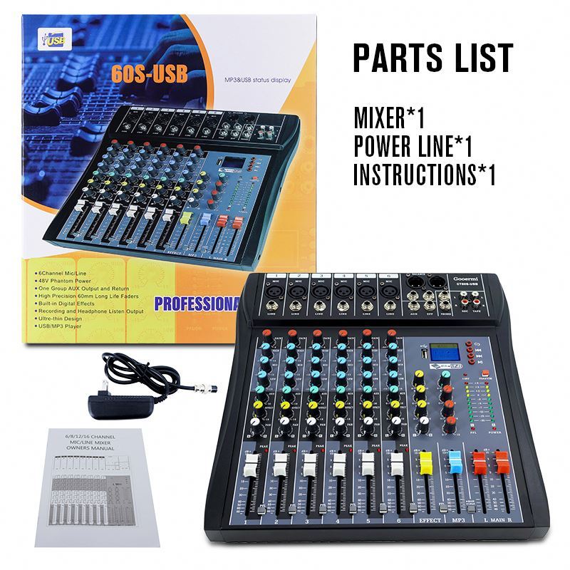 2025 Brand New Mixer Digital Mackie With High Quality Mixer Digital