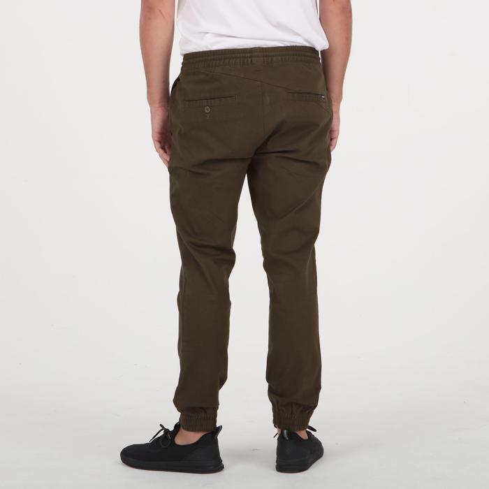 ORIGINAL VOLCOM MLP ENCINO SLIM JOGGER PANTS MILITARY READY STOCK