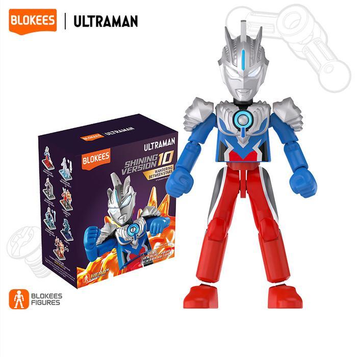 Blokees Ultraman Shining Version 10 Blind Box mainan ultraman action figure ultraman blokees