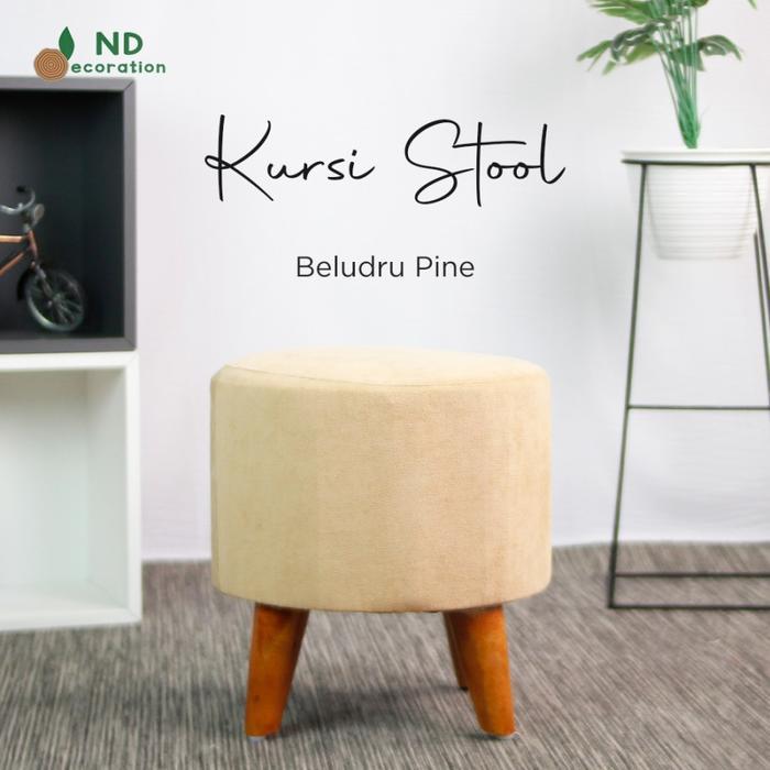 Custom Kursi Stool Tinggi 50Cm