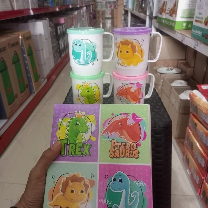 [GELAS MUG FAMILY] Gelas Set Anak Family Mug 4 Pcs Mug Family Set Gelas Biggy Set Cangkir Set Couple