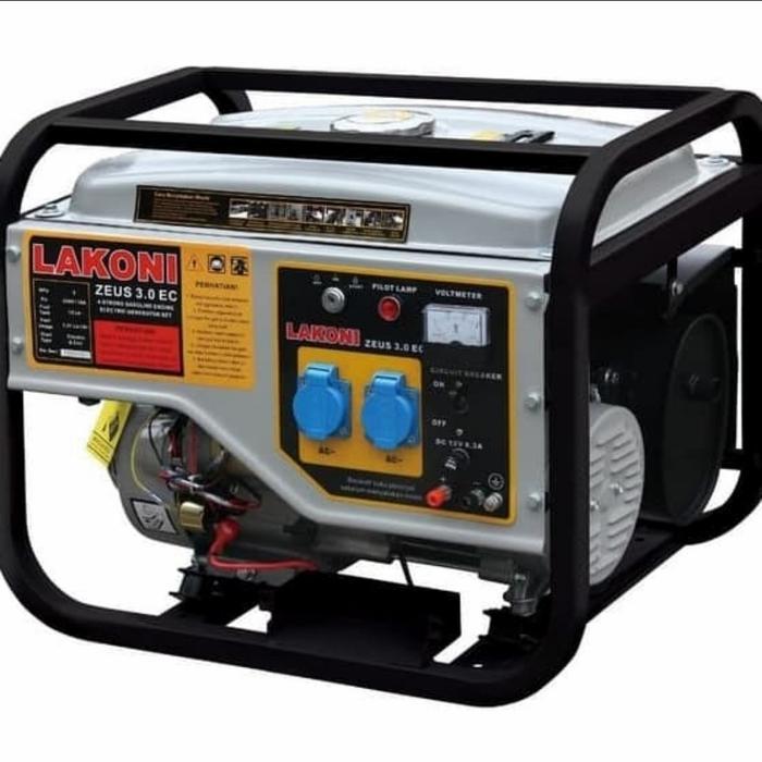Mesin Genset Lakoni Zeus 3 EC / Mesin Genset Generator Listrik Bensin