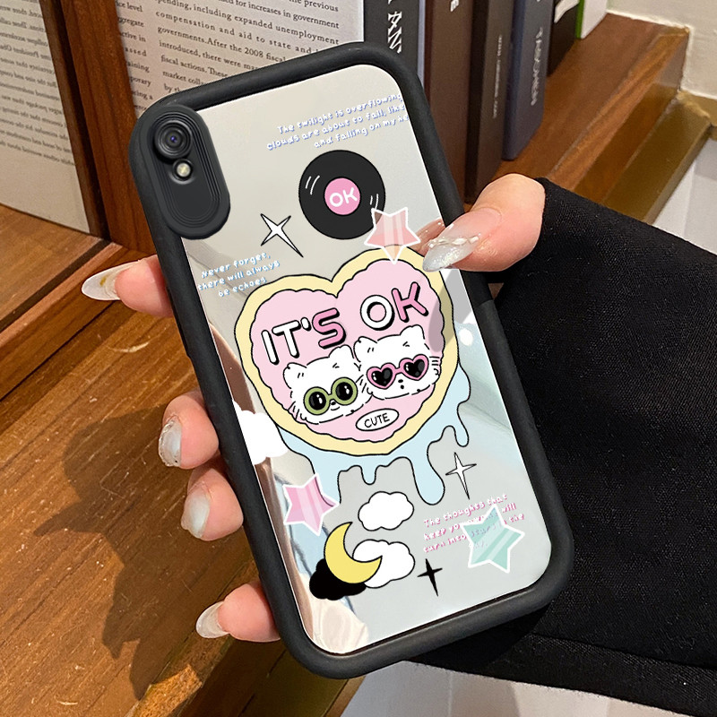 Casing Hp Untuk Xiaomi Redmi 9A Redmi 9i Redmi 9T Redmi 9 Power Case Cute puppy couple Kasing siliko