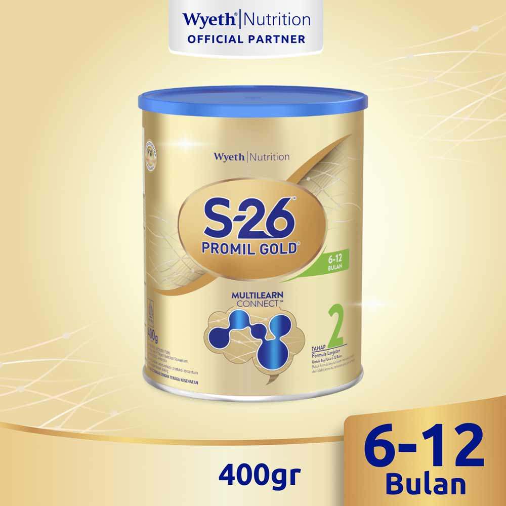 S-26 PROMIL GOLD 6-12 BULAN VANILA 400G ID
