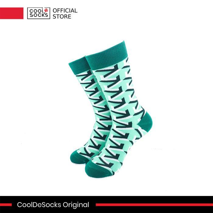 CoolDeSocks Original Kaos Kaki Motif - Arrow Green