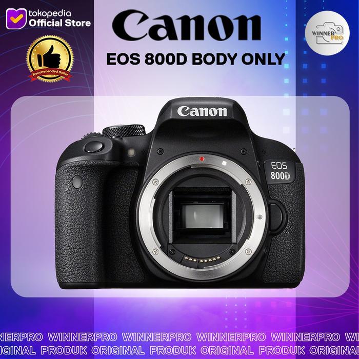 KAMERA CANON EOS 800D BODY ONLY