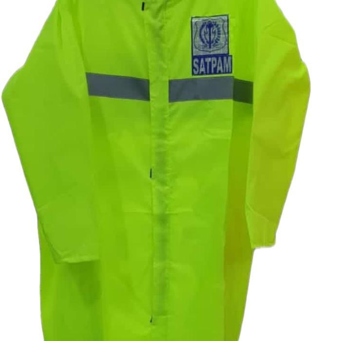 Jas Hujan Security / Mantel Hijau Sepeda Motor Sepeda Motor Sepeda Motor Tahan Air Terlaris