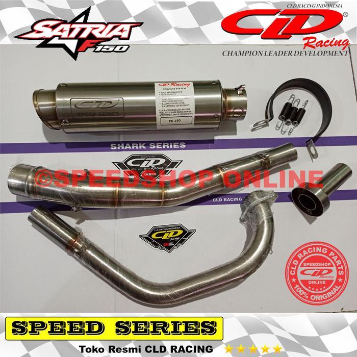 Knalpot Cld Suzuki Satria Fu 150 Fi Karbu Original Speed Series