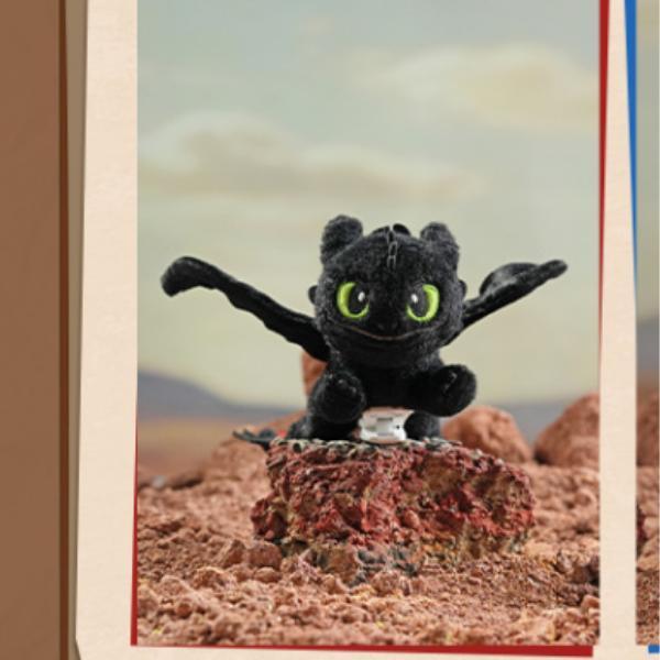 BNS Series How To Train Your Dragon Plush Shoulder Doll Night Fury Cool