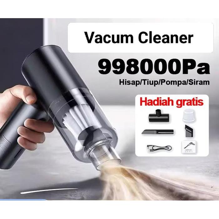 Termurah Vacum Cleaner 5 In1 Vakum Penghisap Debu Mobil 12000Pa Wireless Kasur Penyedot Debu Vakum -