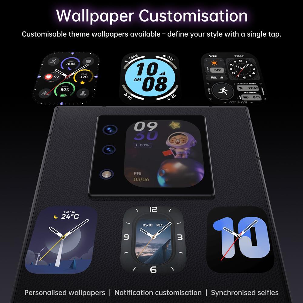 Unihertz Titan 2 QWERTY Physical Keyboard Smart Phone 5G 4.5'' 12GB 512GB 5050mAh 33W 50MP Camera