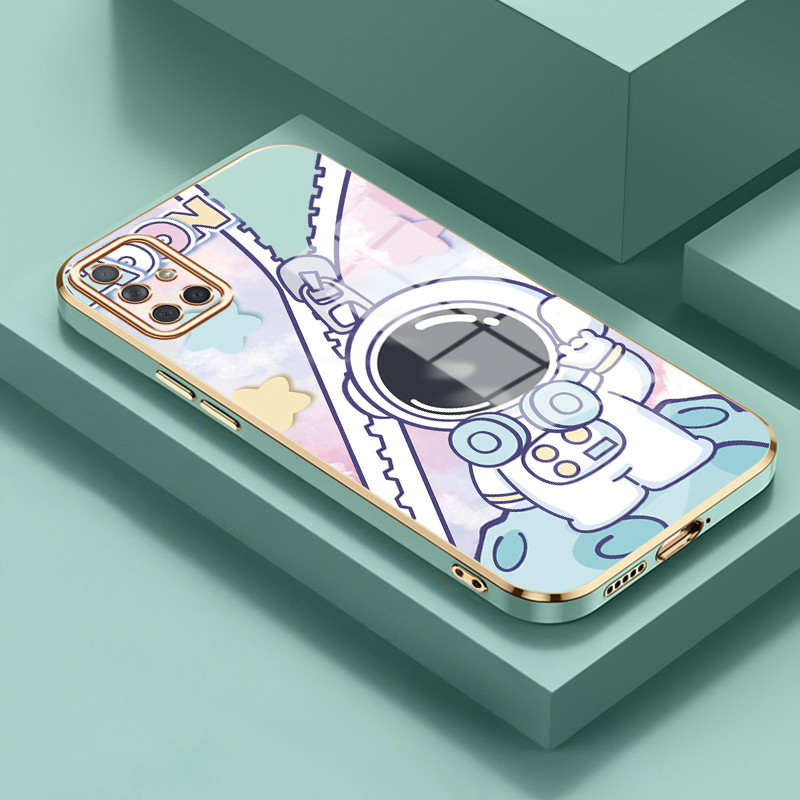 Casing Untuk Samsung Galaxy A71 Case Hp Kasing Kesing Cesing Casing Edisi Deluxe Silikon Plating Tin