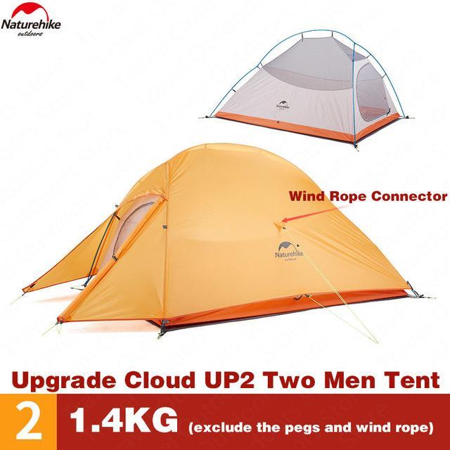 Tenda naturehike cloud up 210T 2P NH17T001-T ultralight + mat