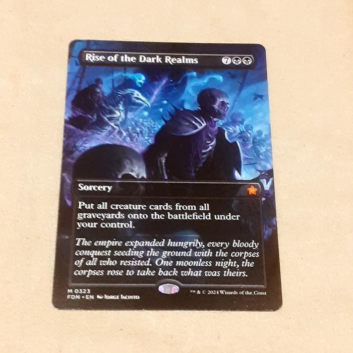 MAGIC THE GATHERING MTG Rise of the Dark Realms Borderless