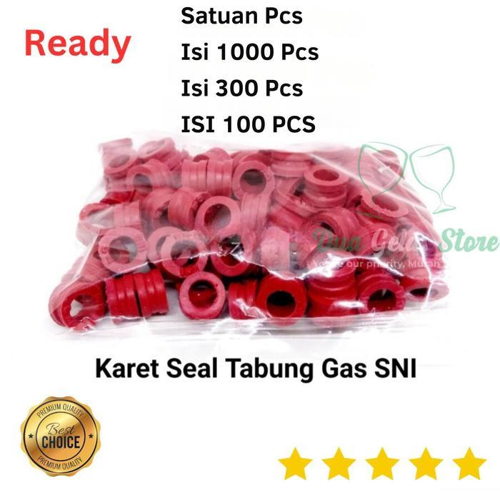 Karet Seal Gas Elpiji SNI Tebal Lentur 100% Karet Asli Untuk Tabung Gas 3kg 5.5kg 12kg Isi Kemasan