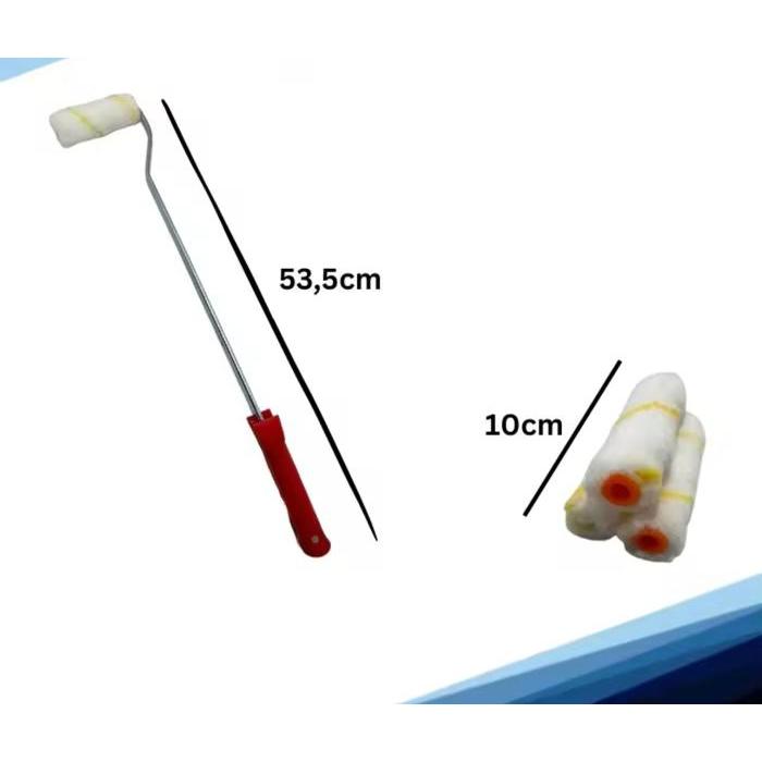 Kuas Rol Cat Kapal 4 inch - Kuas Cat Kapal untuk Tembok & Minyak - Paint