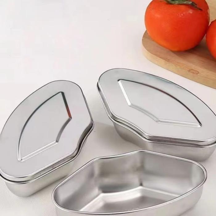 3PCS KUKUSAN KOTAK STAINLESS WADAH KUKUSAN TAHAN PANAS ANTI KARAT FOOD GRADE KOTAK KUKUS STEAMING