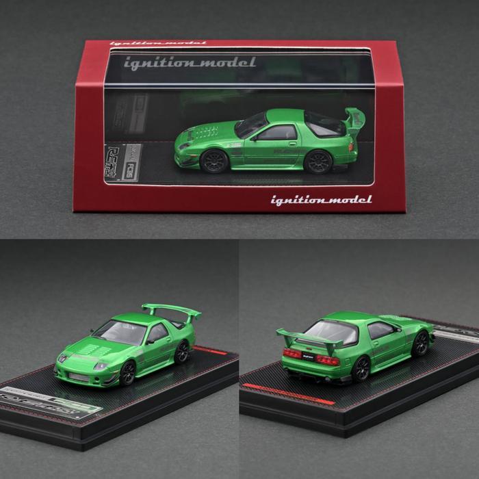 IGNITION MODEL MAZDA RX-7 (FC3S) RE AMERIKA GREEN METALLIC - IG-2496