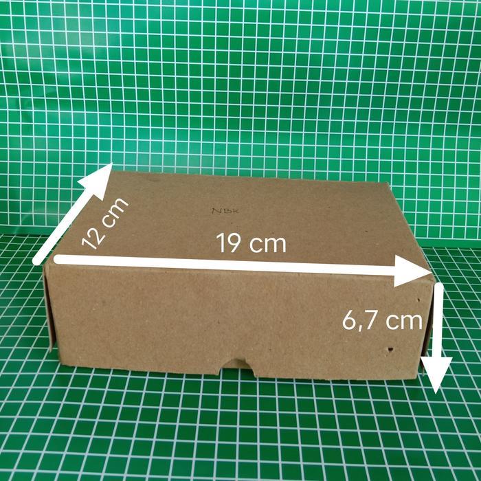 Dus NBK (19x12x6.7)/dus kue/nasi kotak/martabak/terang bulan/serbaguna