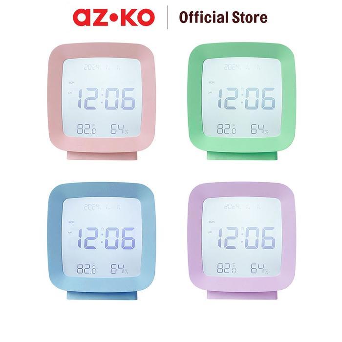 TERMURAH AZKO Forhom Jam Meja Digital Dengan Alarm Rm Digital Table Clock Alarm Clock Desk Clock Jam