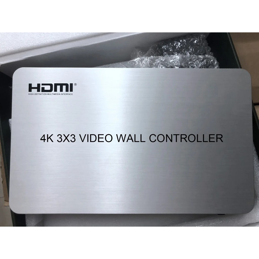 JUAL  4K 4 8 9 Channel TV Video Wall Controller Processor 2x2 1x3 1x2 1x4 4x1 3x1 2x1 2x3 2x4 3x3 TV