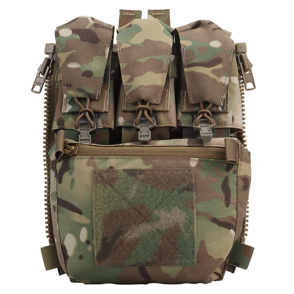 V5 Fcpc Tactical Vest Backplate Supplement Sub-Package Airsoft Triple Magazine Bags Hunting Vest