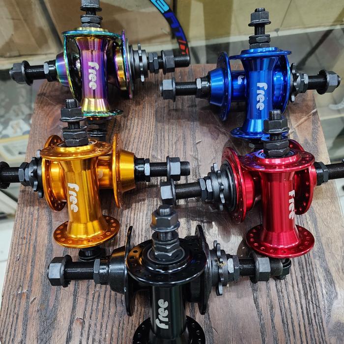 Hub United Free Bmx 36 Hole Free Alloy 9T Bearing 5 Jangkrik