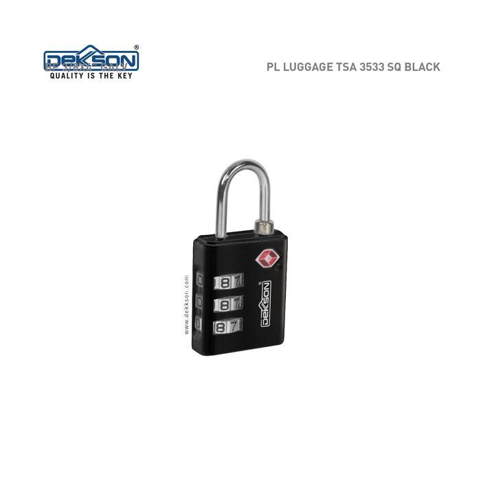 DEKKSON Padlock Gembok Koper TSA 3533