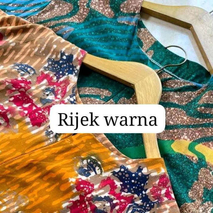 TERLARIS DASTER LOWO JUMBO RIJEK WARNA LD : 155CM BAHAN SAMITEX ( CAHAYA_BATIQUE)
