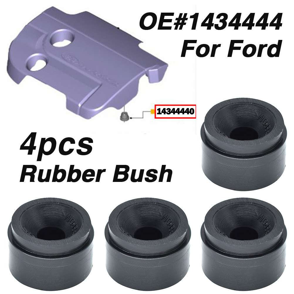 4X Engine Rubber Mounting Bush For Ford Mondeo Focus C- Galaxy Fiesta 1434444 Protect Cover Under