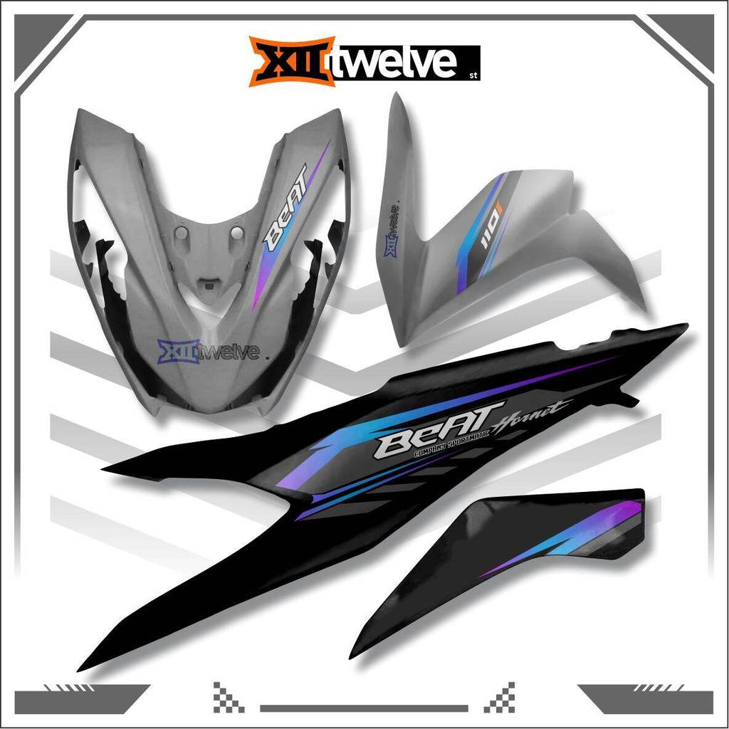 STRIPING BEAT DELUXE 2022 MOTIF HORNET TRANSPARAN