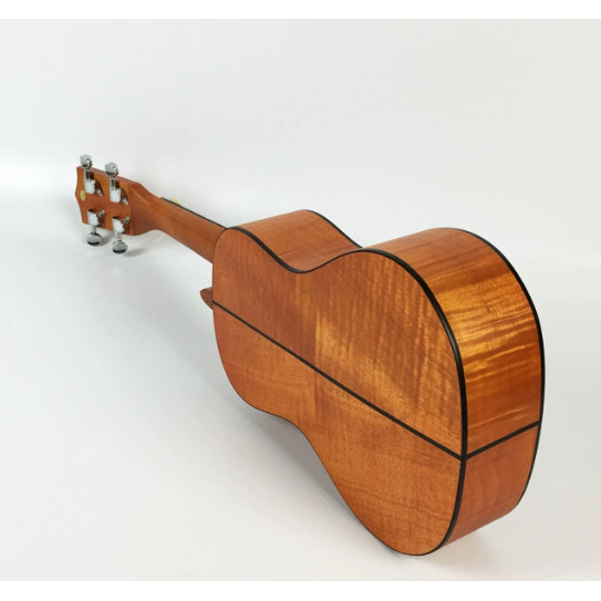 Ukulele 23 Inch Flame Mahogany Tenor Student Ukelele Uke Lover Guitar Beginner