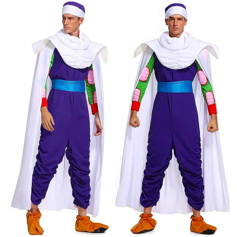 Piccolo Costume Men Halloween Party Cosplay Costume