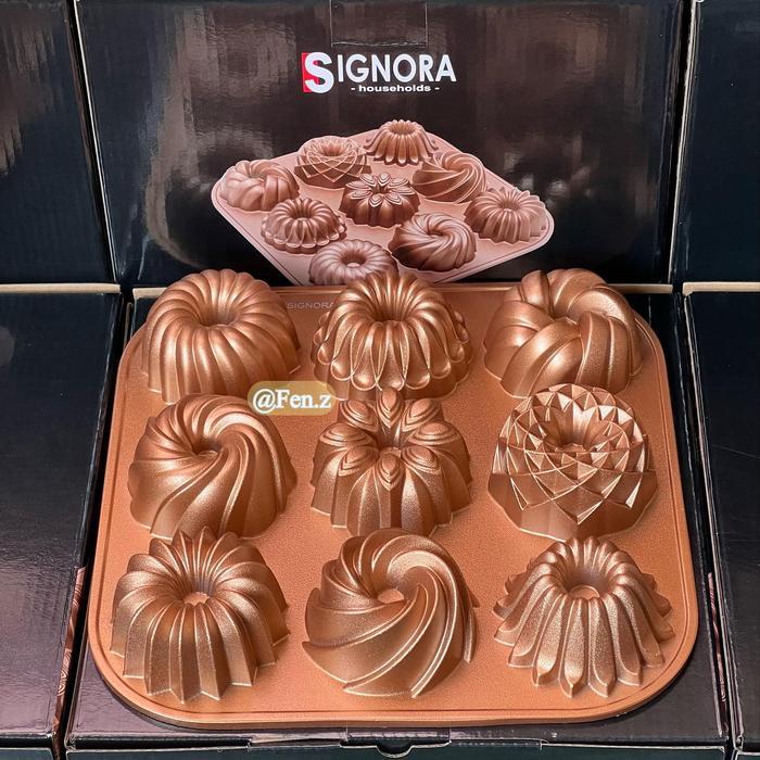 Mignon Cake Pan Signora / Loyang Sultan Mini Signora
