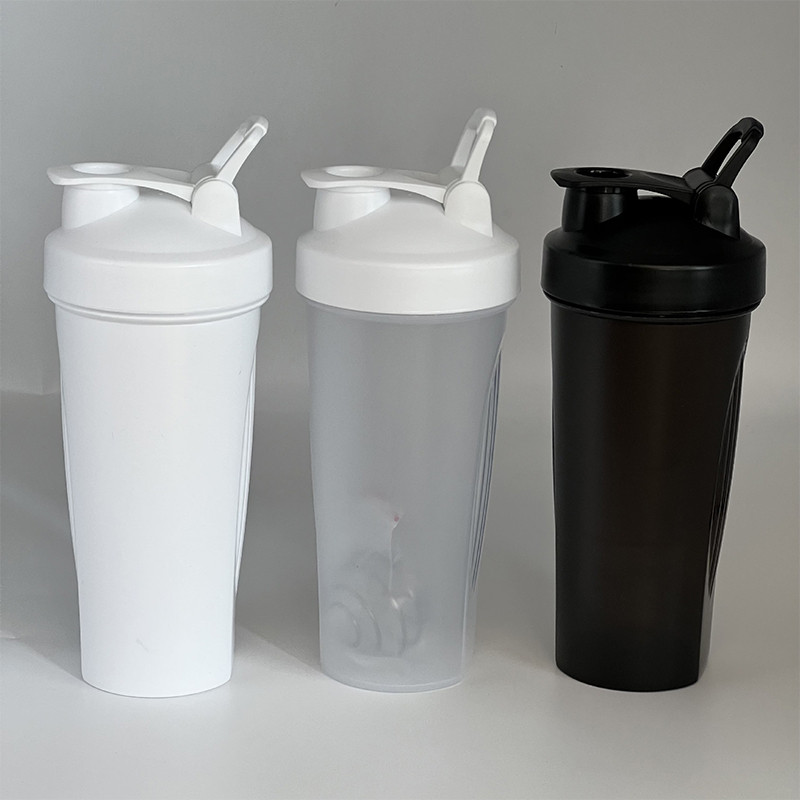600ml Protein Shaker Bottle Protein Powder Shake Cup for Gym Ffitness Shaker Scale Portable Water