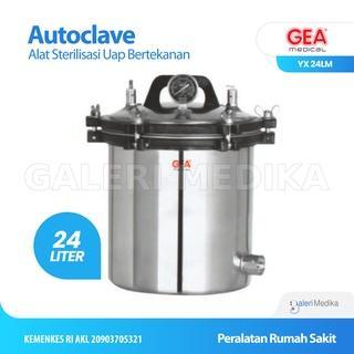 Ready Autoclave GEA YX-24 LM Autoclave 24 Liter - Tanpa Timer