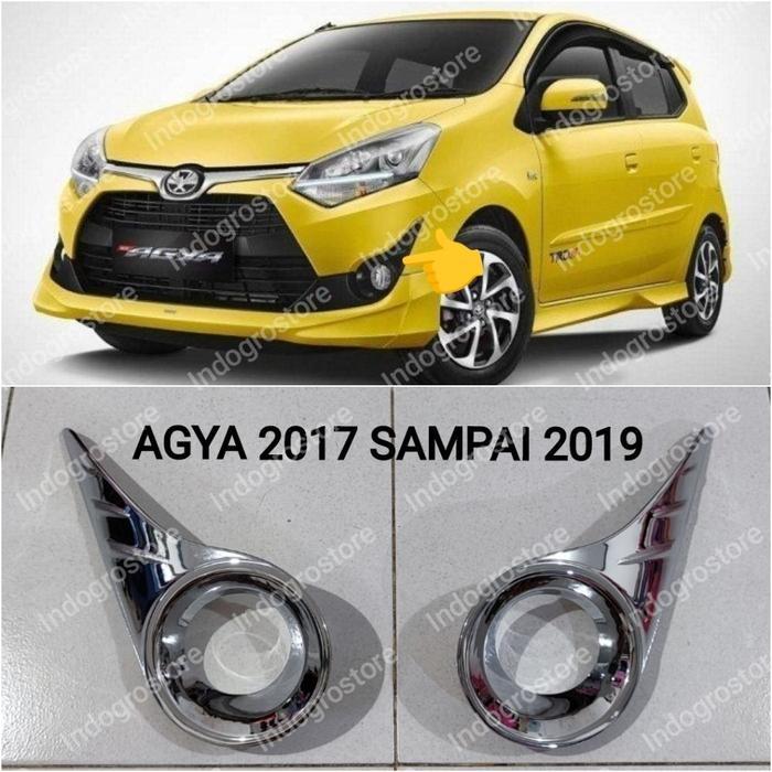 GARNISH COVER RING FOGLAMP MOBIL NEW AGYA TIPE G / TRD 2017 2018 2019