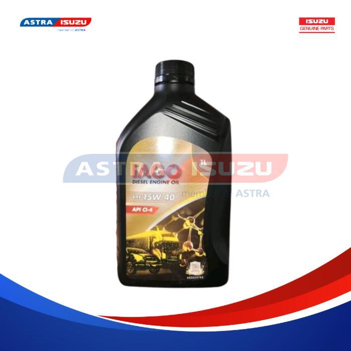Oli Mesin Diesel 15W-40 (12*1 L) 1 karton isi 12 botol Isuzu Astra Genuine Oil (IAGO)