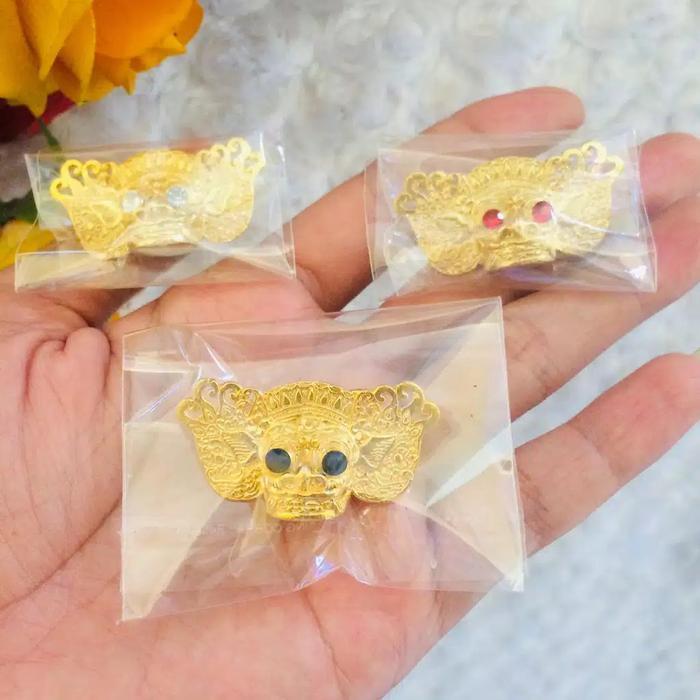 cusss order] Pin / Bros Pria Barong Zircon Alpaka Emas Bali