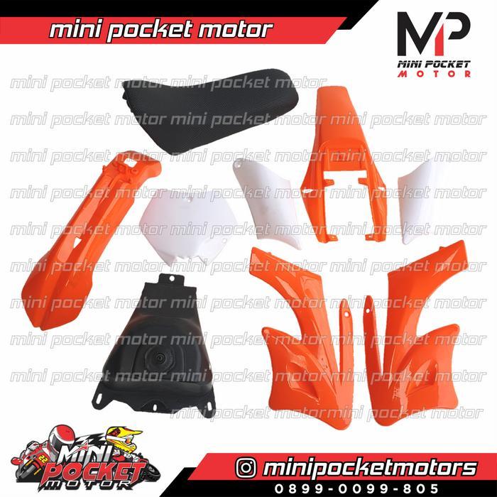 Cover Body Plastik Full Set Mini Trail Mt2 Mc69 Orion Body Trail Aki