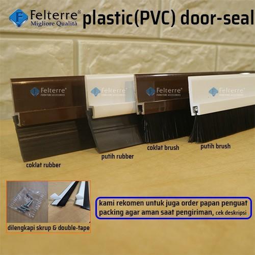 Door brush seal/door seal/door seal brush/penutup celah bawah pintu
