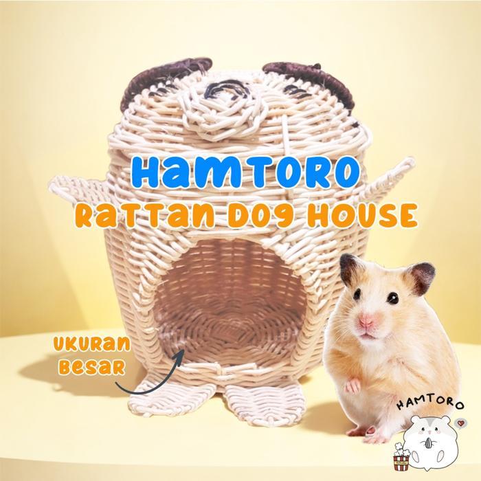 Hamtoro Rumah Rotan Hamster Mainan Rumah Besar