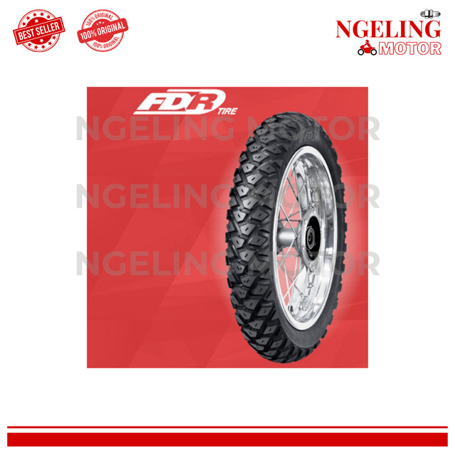 Ban FDR DOZER Original 70/90-17 80/90-17 Tubetype Ban Motor Bebek Semi Trail Ring 17 - Harap Baca De