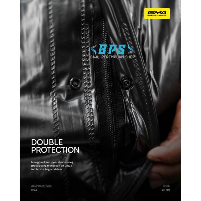 Jas Hujan Gma 2/Jas Hujan Karet Gma Rubber Gma/Mantel Hujan Gma Versi Terlaris