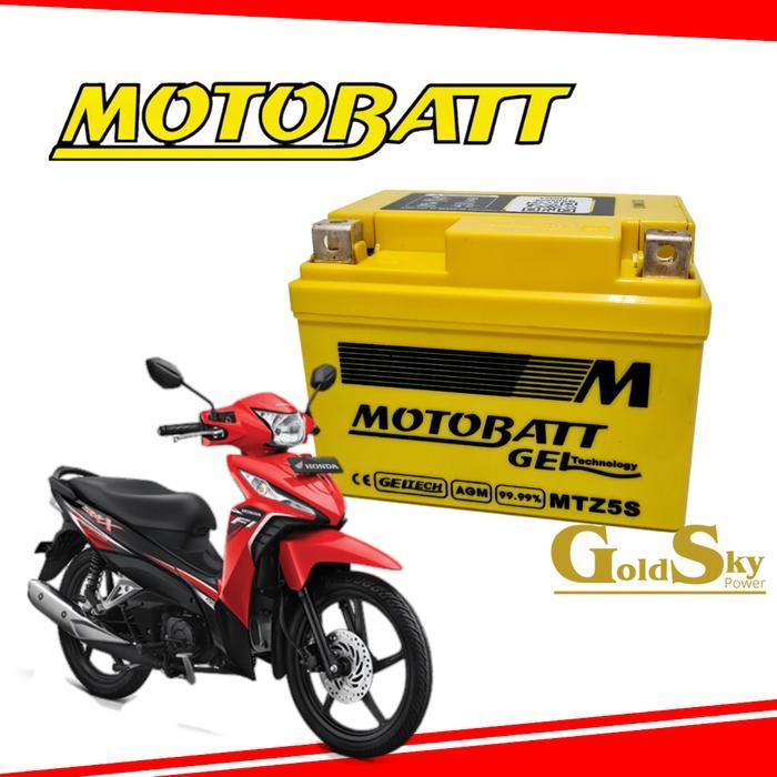 Aki Motor Honda Revo Kharisma Kirana Mtz5S Gtz5S Gtz4V Ytz5S Motobatt