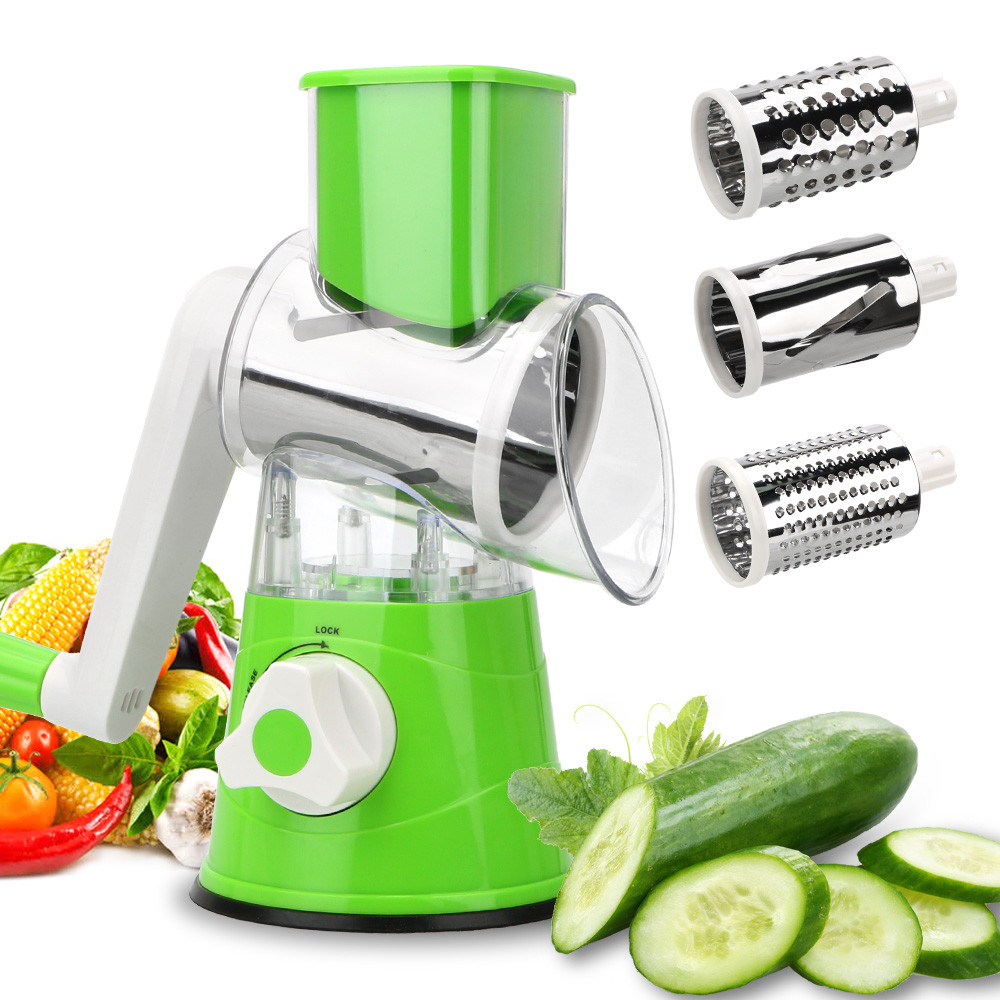 Terbatas Kitchen Vegetable Slicer Carrot Cheese Slicer Potato Peeler Quick Vegetable Dicer Set Multi